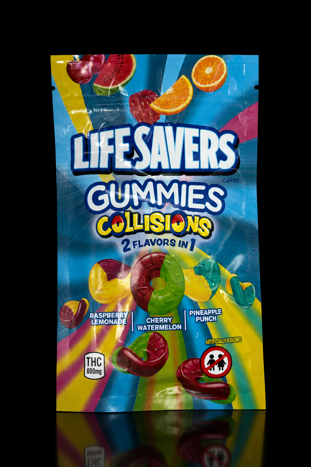 Gummy Collisions — 600mg THCA