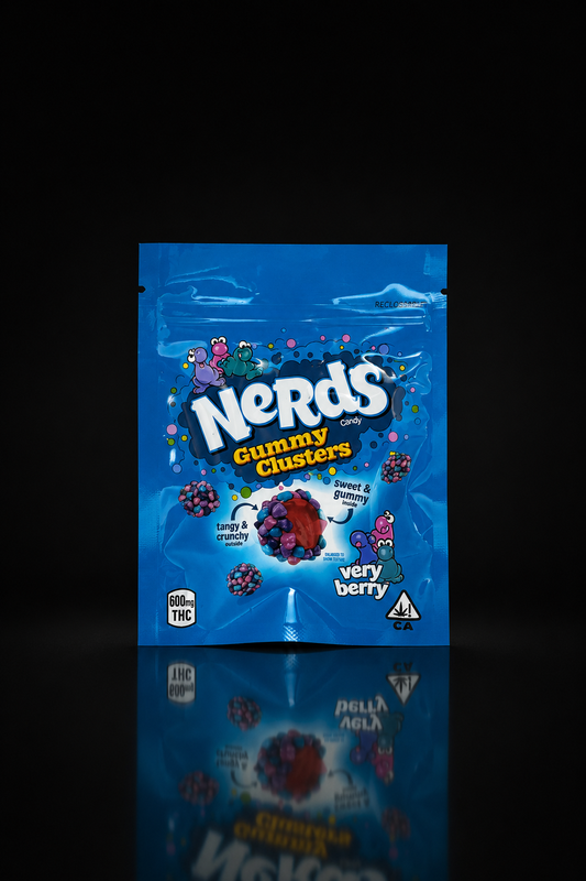 Very Berry Gummy Clusters — 600mg THCA