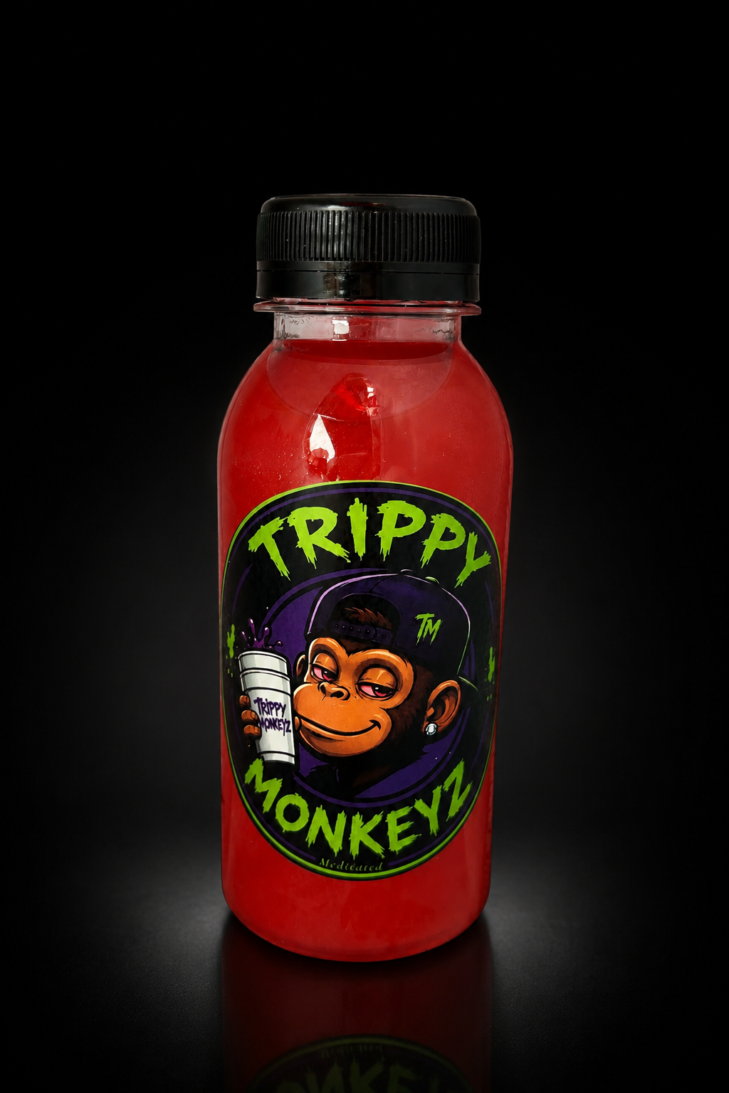 Trippy Monkeyz Signature TRIPPY Drink 8oz. 100mg THCA